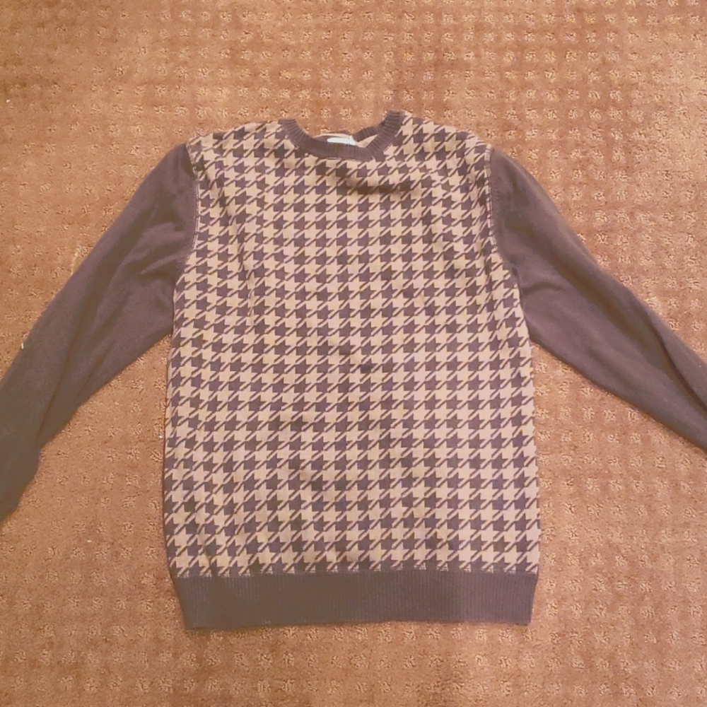 Kids Houndtooth XL lightweight sweater